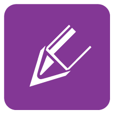 purple needle tip icon